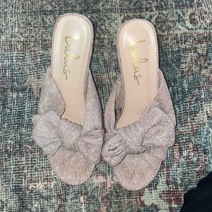 Beautiful shimmered heels